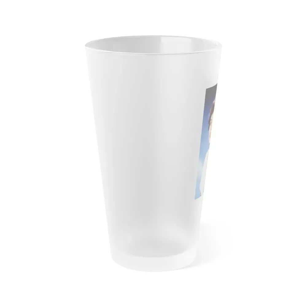 Joan Collins #564 (Vintage Female Icon) Frosted Pint Glass 16oz - Go Mug Yourself