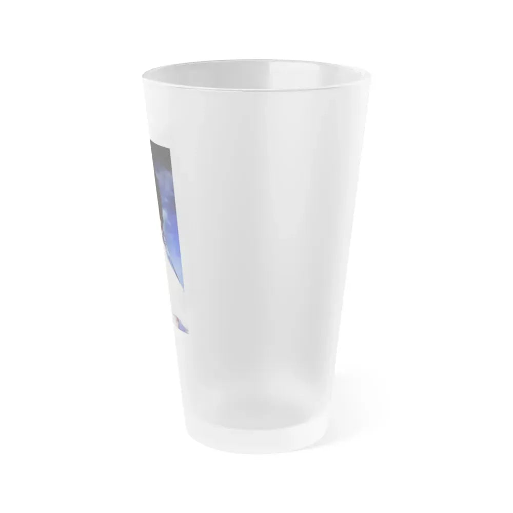 Joan Collins #564 (Vintage Female Icon) Frosted Pint Glass 16oz - Go Mug Yourself