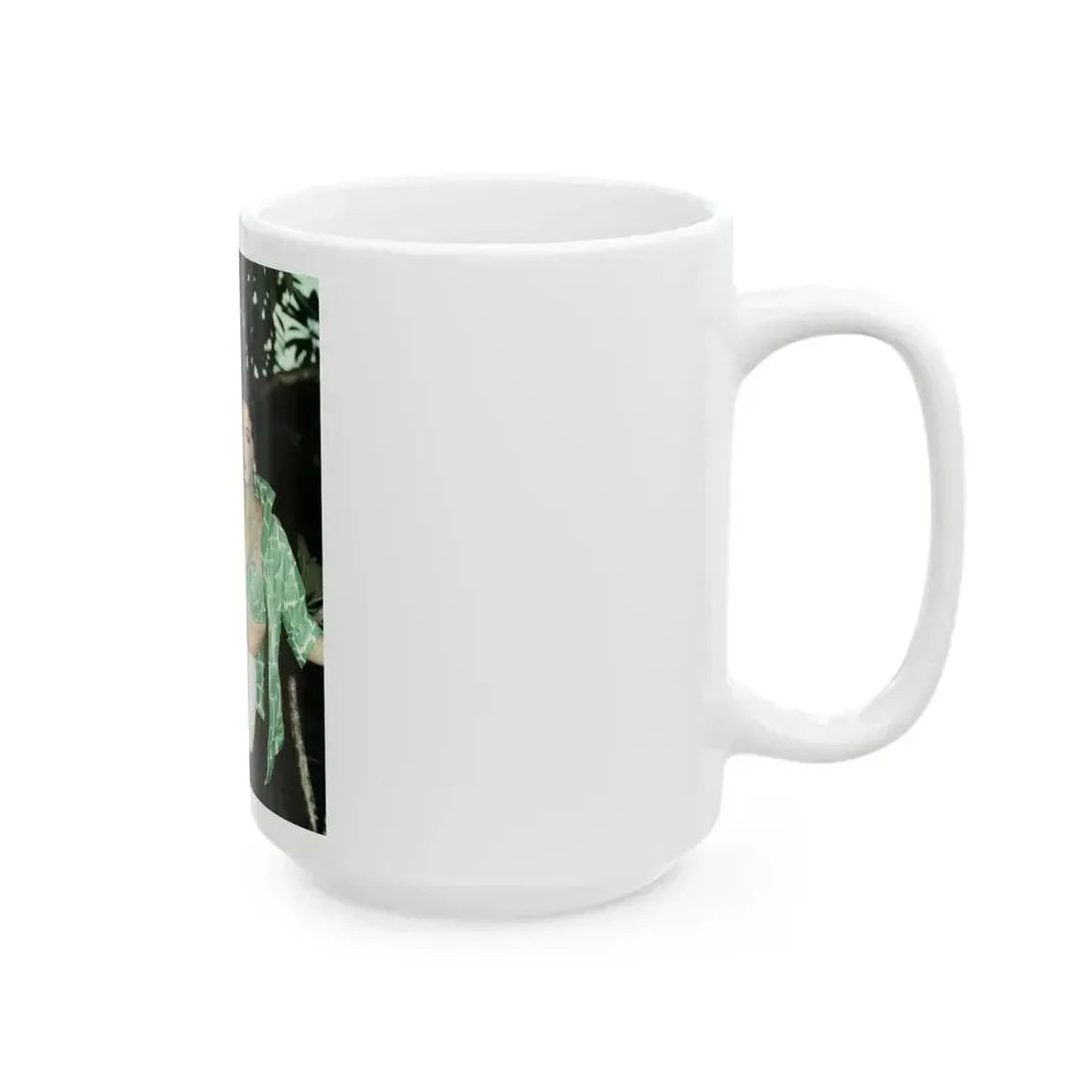 Joan Collins #568 (Vintage Female Icon) White Coffee Mug - Go Mug Yourself