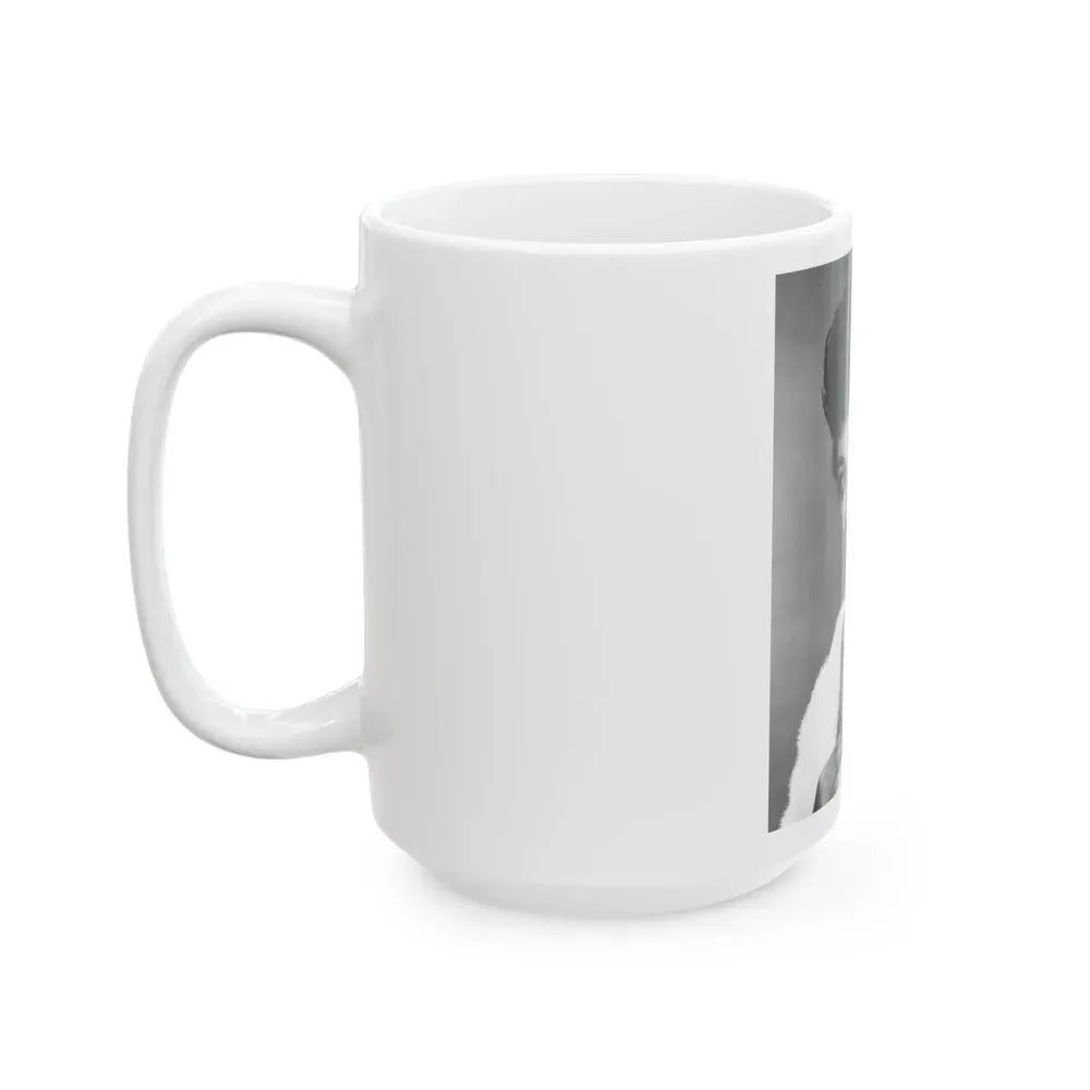 Joan Collins #572 (Vintage Female Icon) White Coffee Mug - Go Mug Yourself