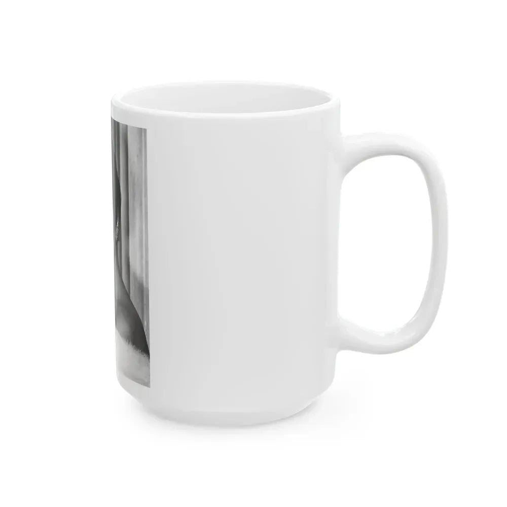 Joan Collins #572 (Vintage Female Icon) White Coffee Mug - Go Mug Yourself