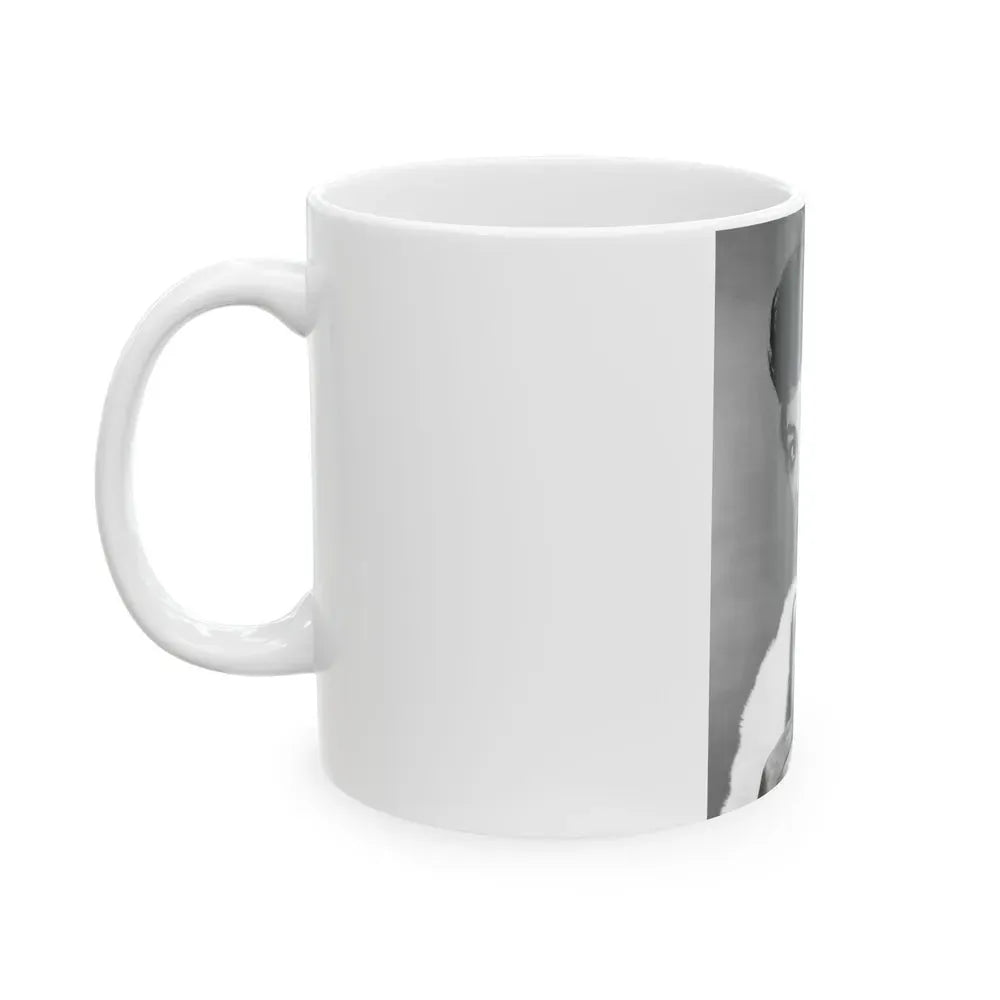 Joan Collins #572 (Vintage Female Icon) White Coffee Mug - Go Mug Yourself