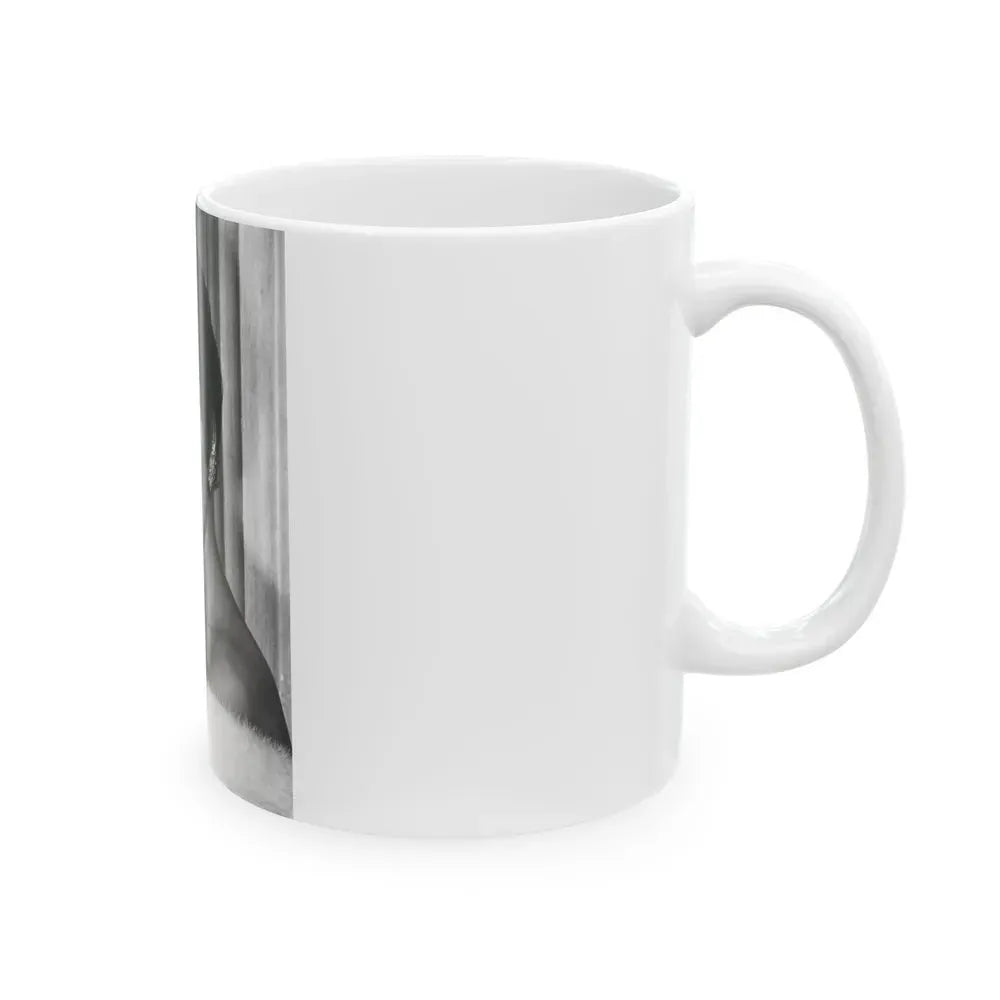 Joan Collins #572 (Vintage Female Icon) White Coffee Mug - Go Mug Yourself