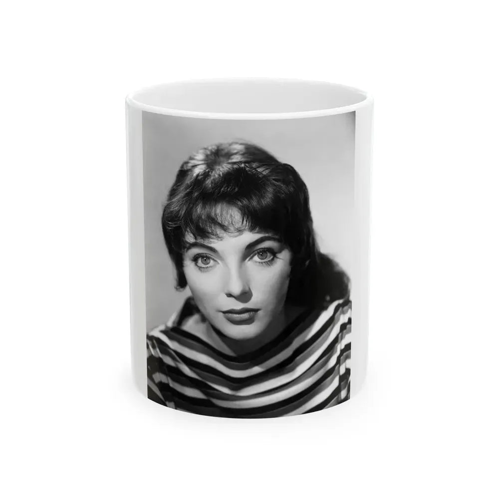 Joan Collins #573 (Vintage Female Icon) White Coffee Mug 11oz - Go Mug Yourself