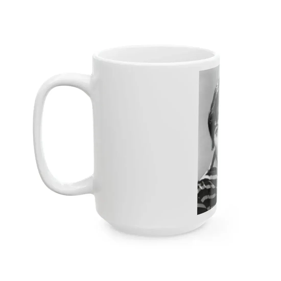 Joan Collins #573 (Vintage Female Icon) White Coffee Mug - Go Mug Yourself