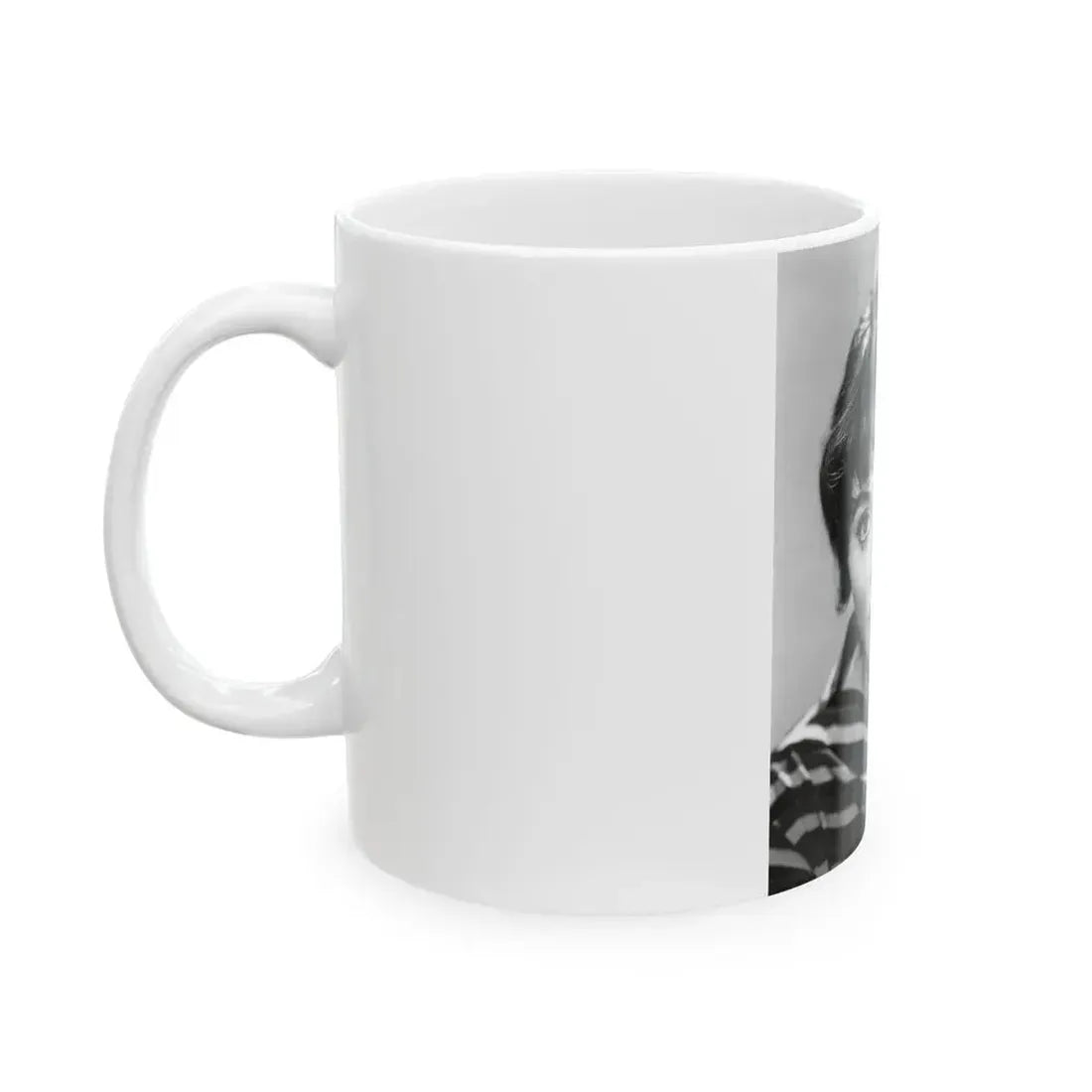 Joan Collins #573 (Vintage Female Icon) White Coffee Mug - Go Mug Yourself