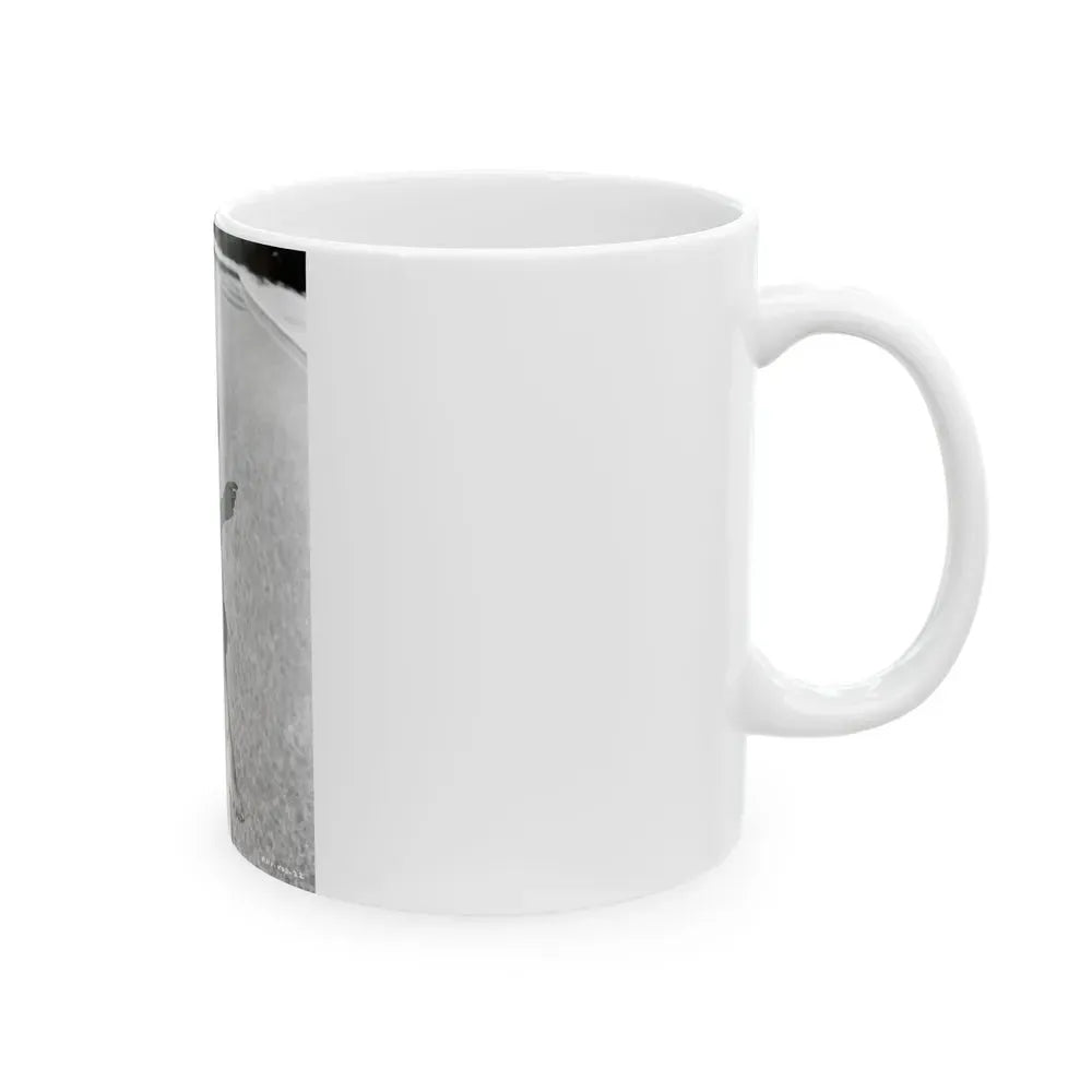 Joan Collins #575 (Vintage Female Icon) White Coffee Mug - Go Mug Yourself