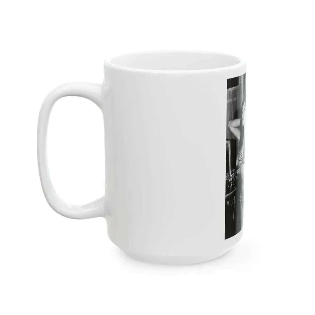Joan Collins #576 (Vintage Female Icon) White Coffee Mug - Go Mug Yourself