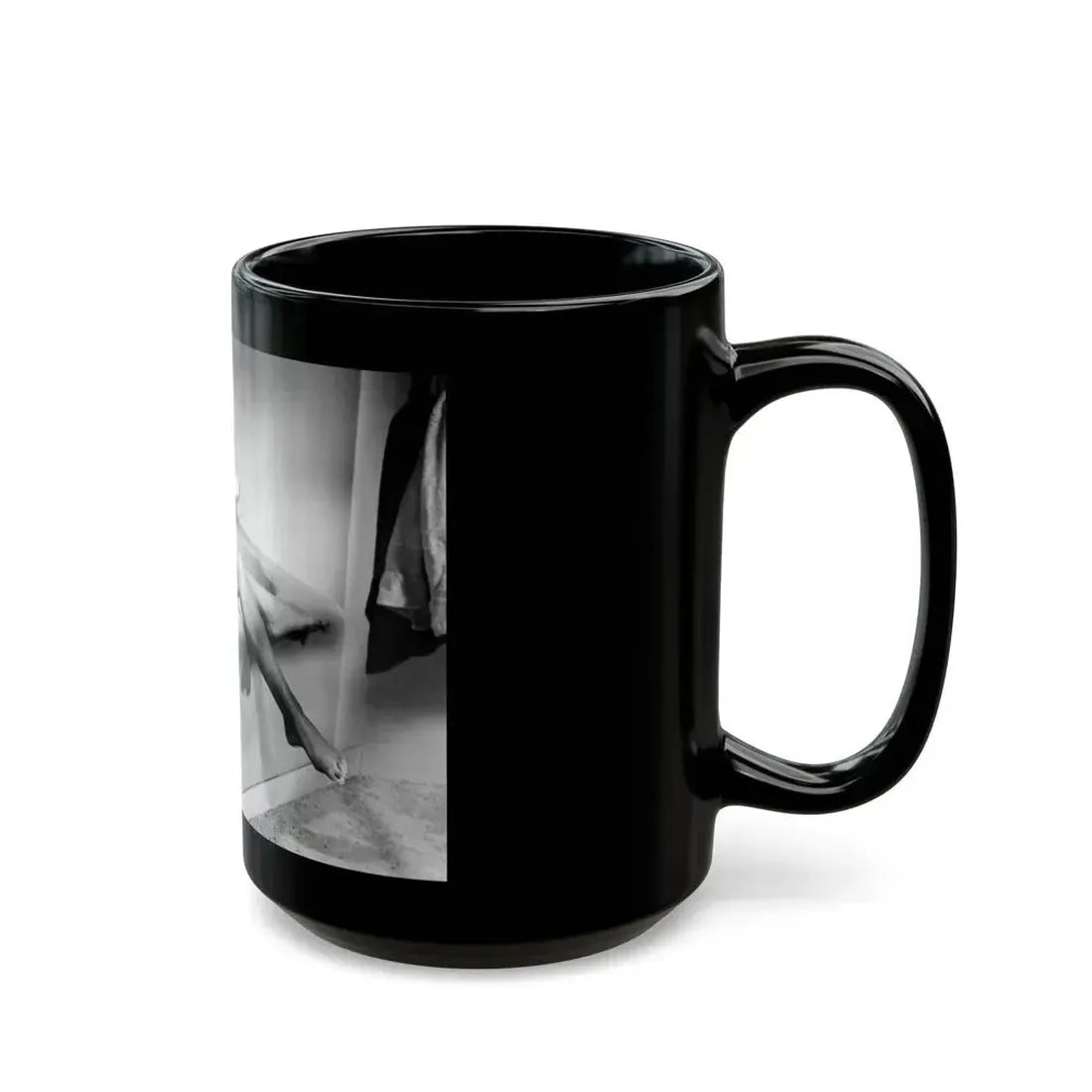 Joan Collins #578 1 (Vintage Female Icon) Black Coffee Mug - Go Mug Yourself