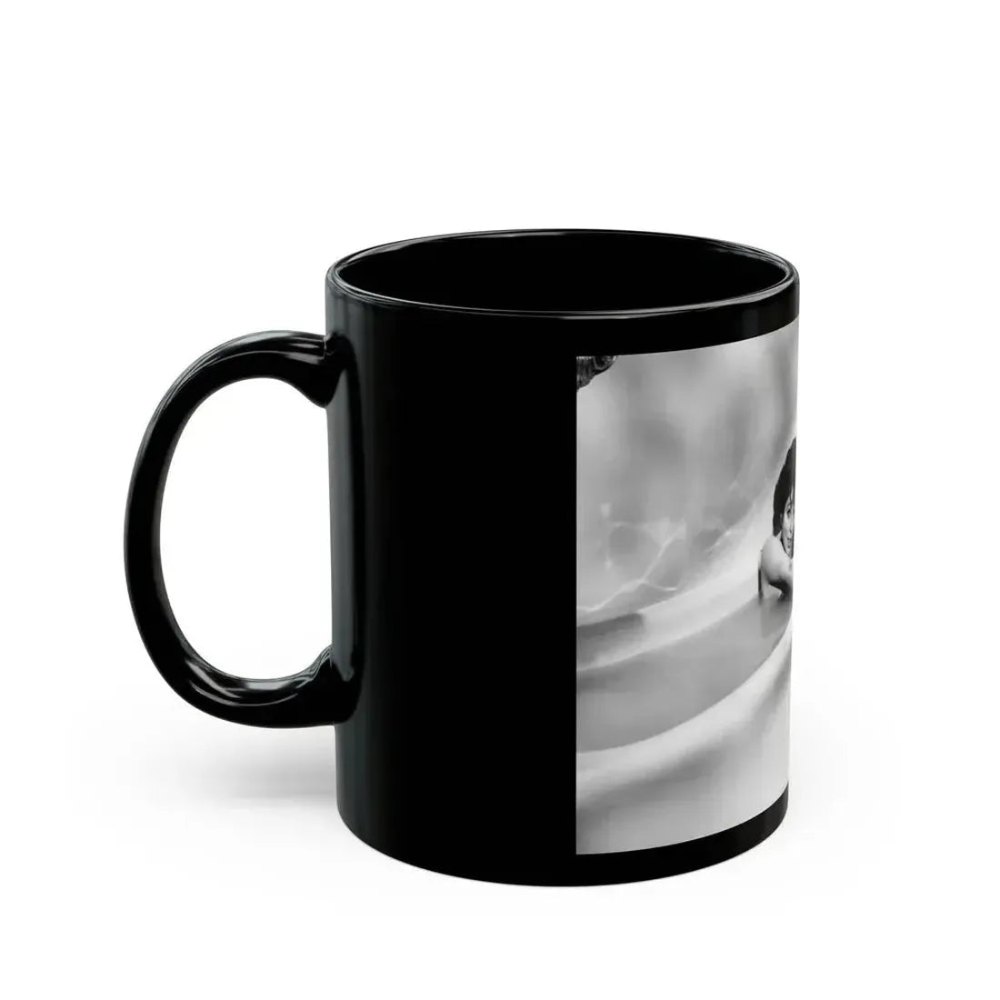 Joan Collins #578 1 (Vintage Female Icon) Black Coffee Mug - Go Mug Yourself