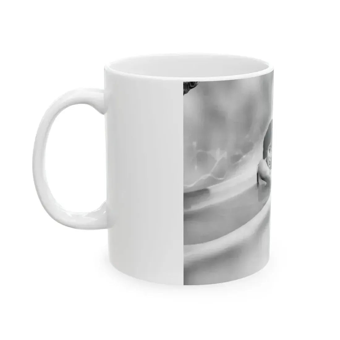 Joan Collins #578 1 (Vintage Female Icon) White Coffee Mug - Go Mug Yourself