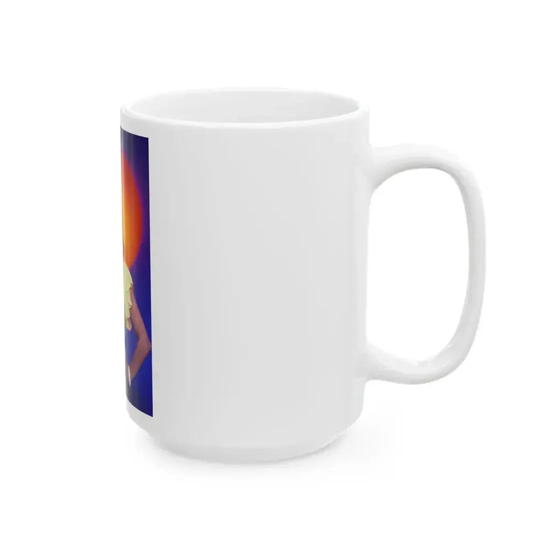Joan Collins #588 (Vintage Female Icon) White Coffee Mug - Go Mug Yourself
