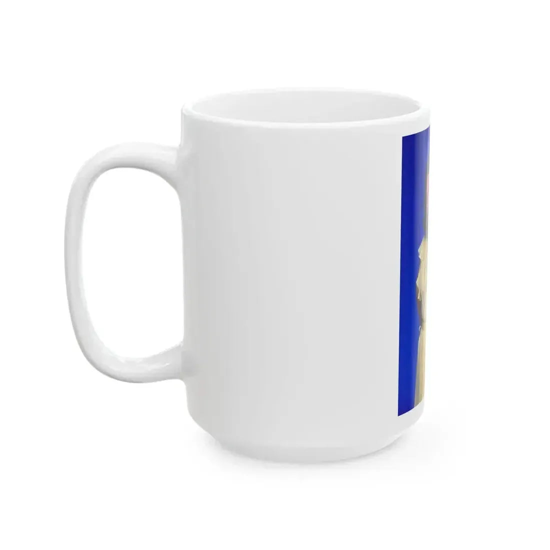 Joan Collins #589 (Vintage Female Icon) White Coffee Mug - Go Mug Yourself