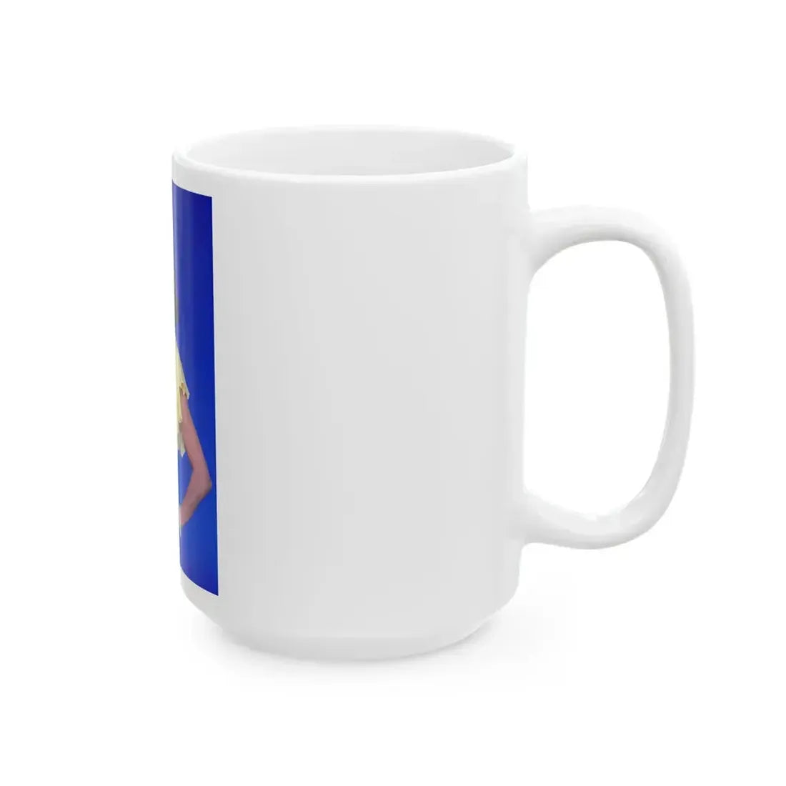 Joan Collins #589 (Vintage Female Icon) White Coffee Mug - Go Mug Yourself