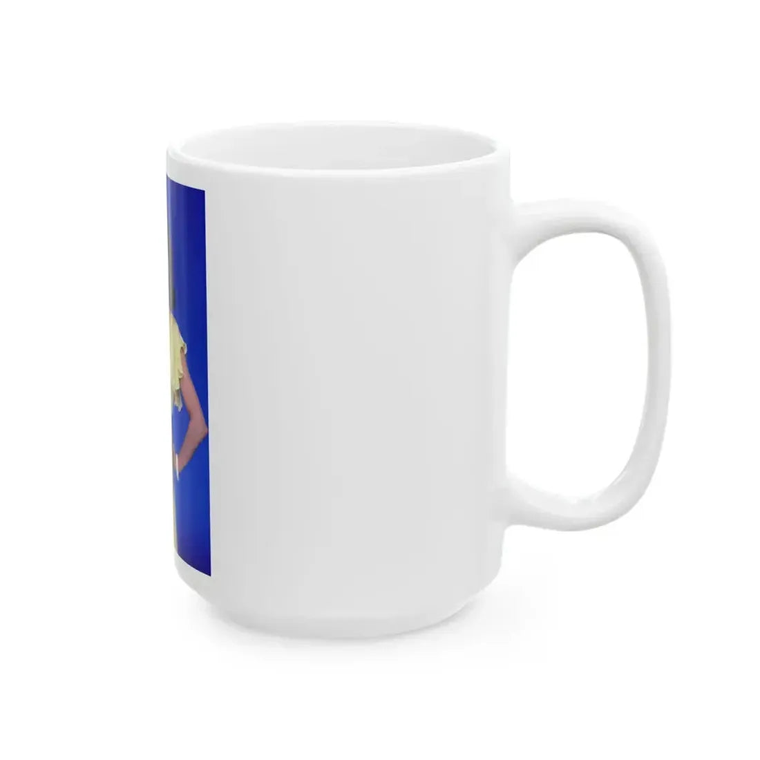 Joan Collins #590 (Vintage Female Icon) White Coffee Mug - Go Mug Yourself