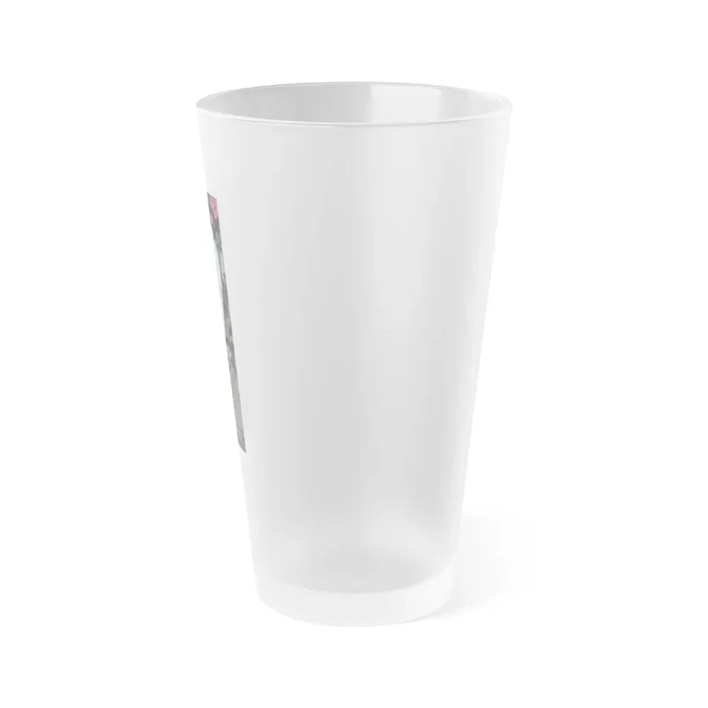 Joan Collins #591 (Vintage Female Icon) Frosted Pint Glass 16oz - Go Mug Yourself