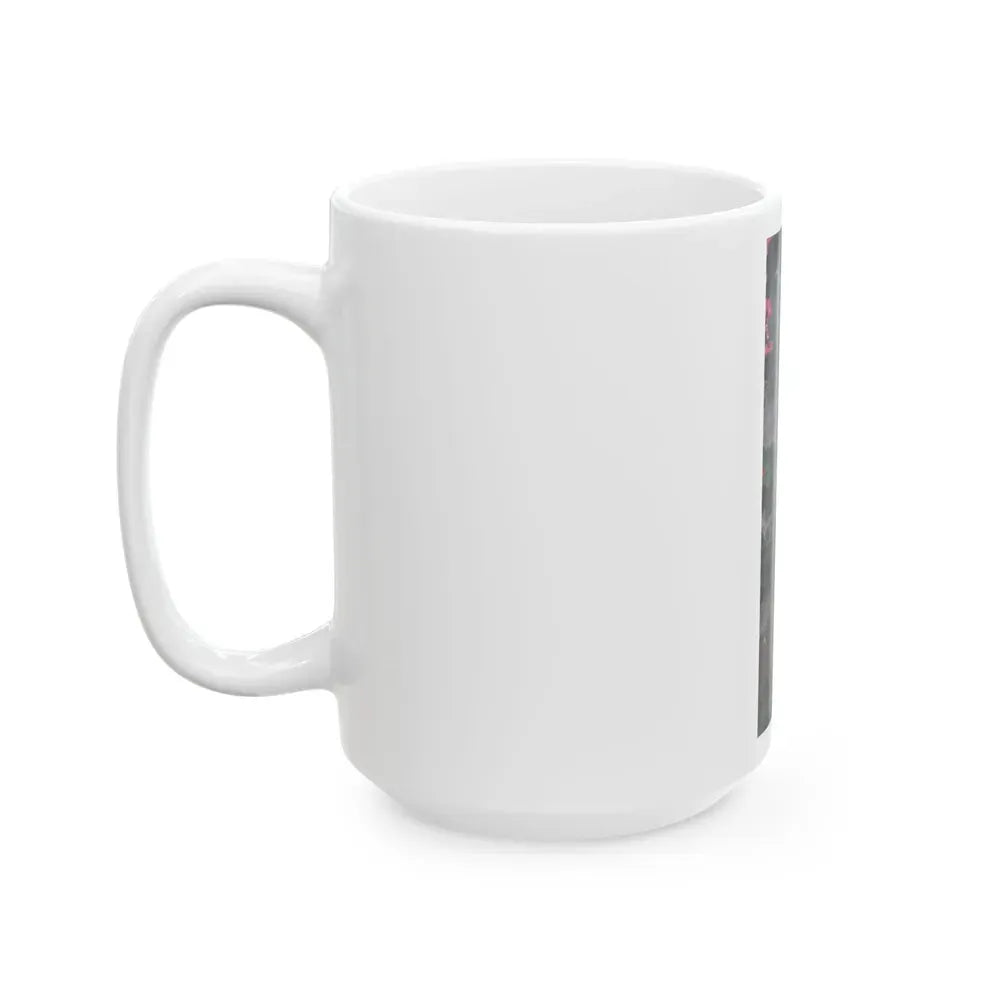 Joan Collins #591 (Vintage Female Icon) White Coffee Mug - Go Mug Yourself