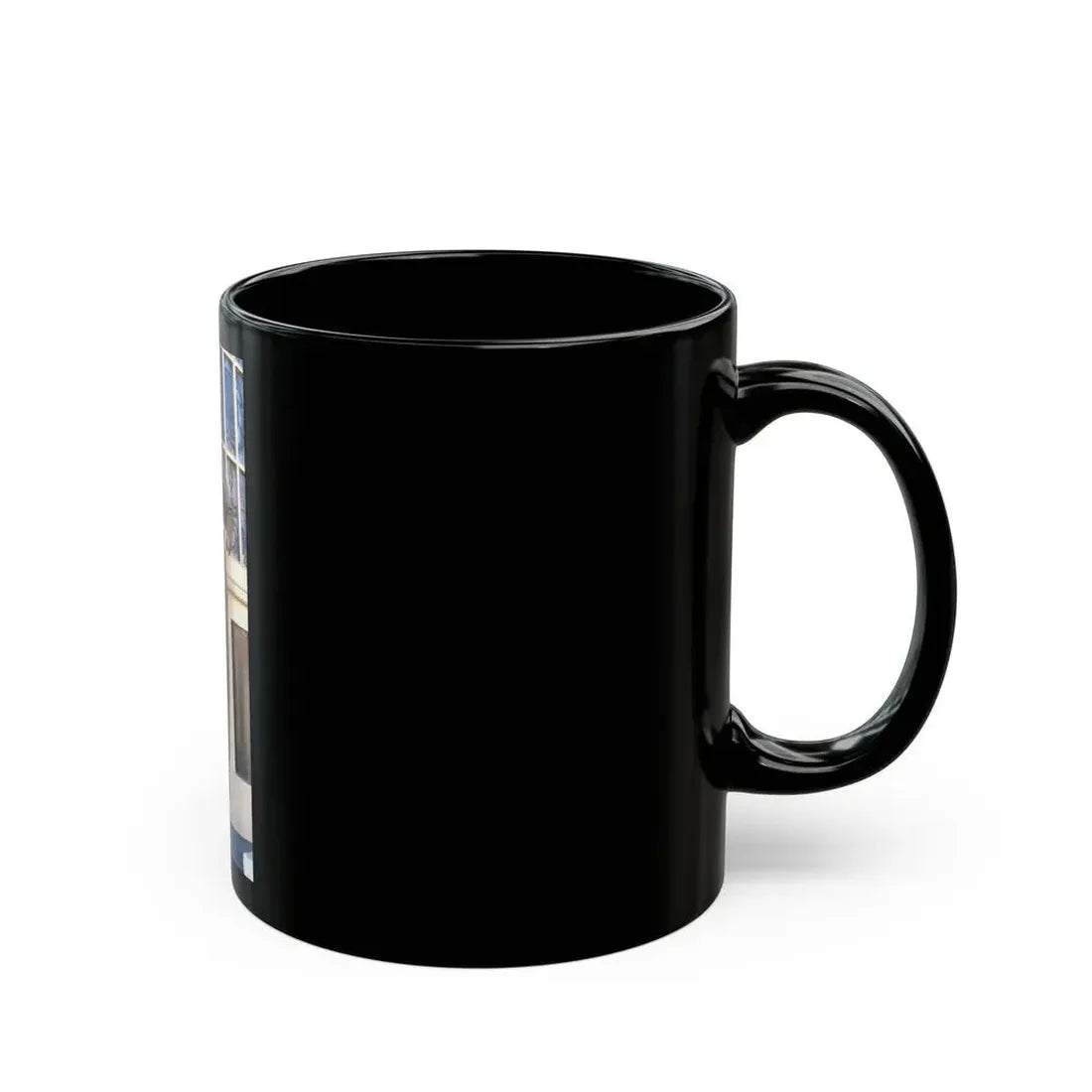 Joan Collins #593 (Vintage Female Icon) Black Coffee Mug - Go Mug Yourself