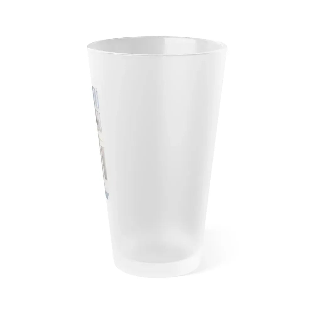 Joan Collins #593 (Vintage Female Icon) Frosted Pint Glass 16oz - Go Mug Yourself