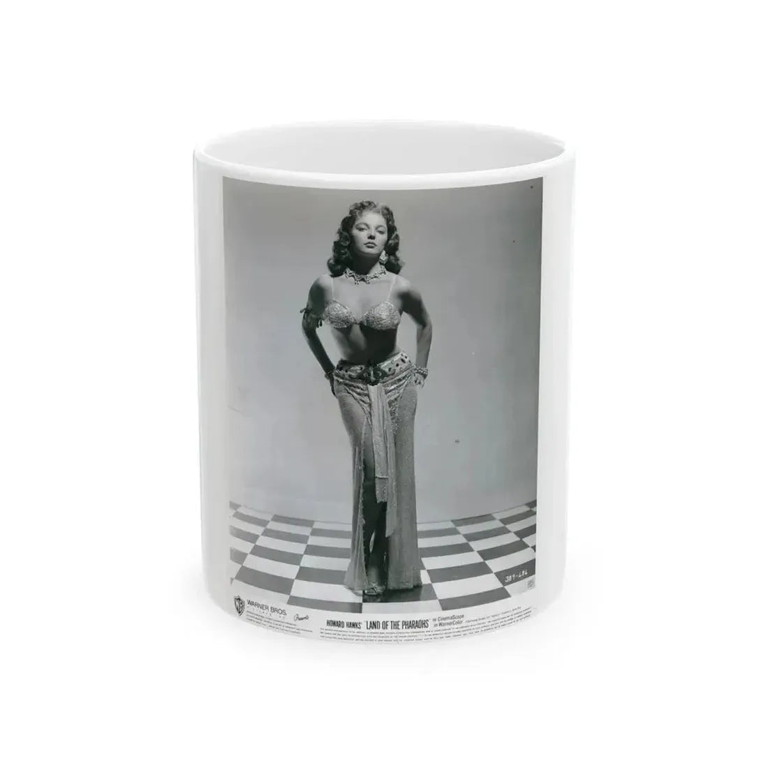Joan Collins #619 (Vintage Female Icon) White Coffee Mug 11oz - Go Mug Yourself
