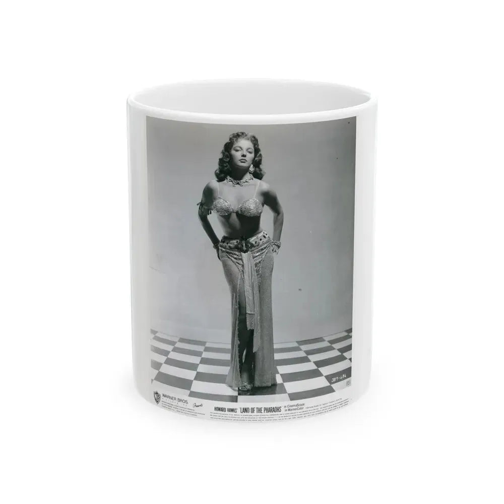 Joan Collins #619 (Vintage Female Icon) White Coffee Mug 11oz - Go Mug Yourself
