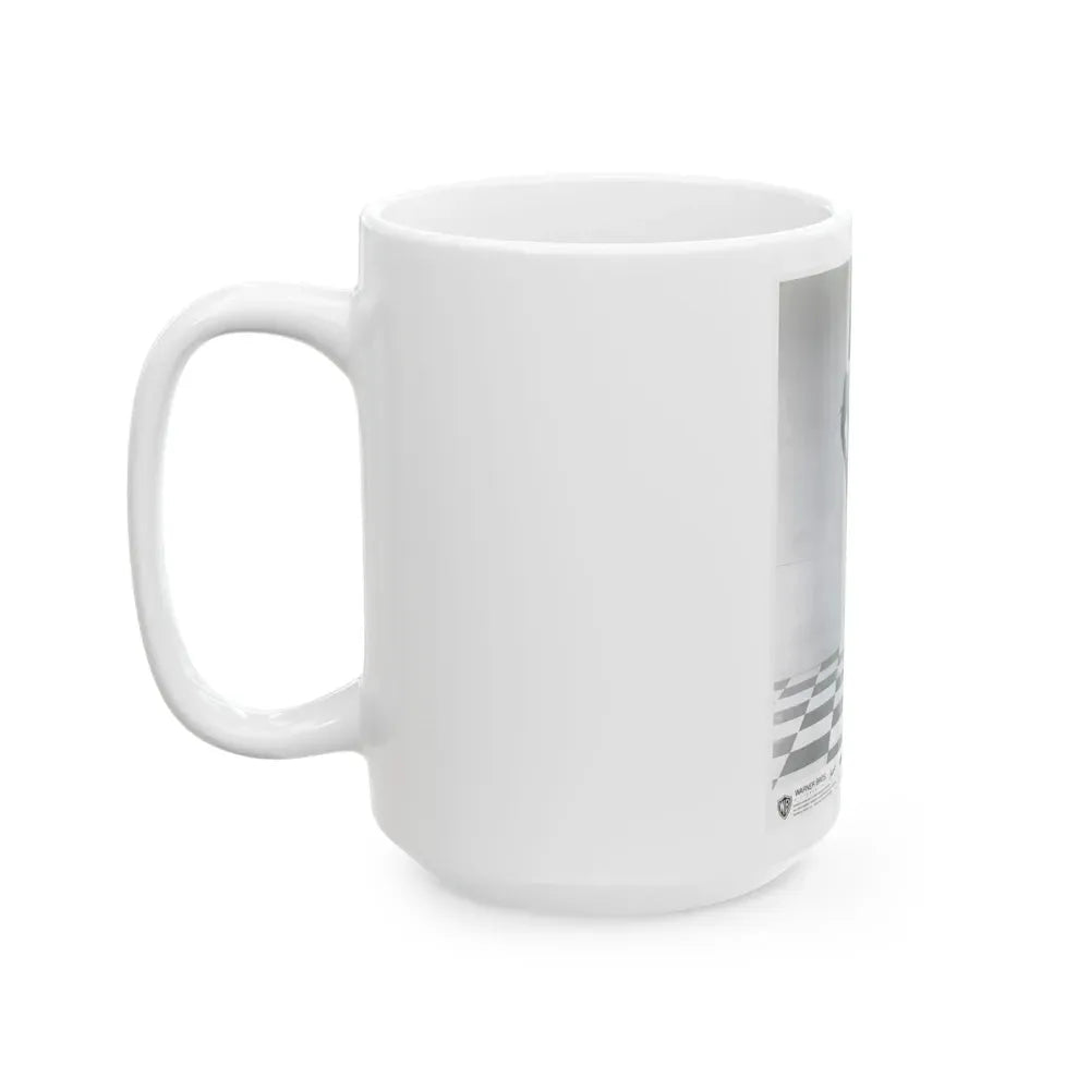 Joan Collins #619 (Vintage Female Icon) White Coffee Mug - Go Mug Yourself