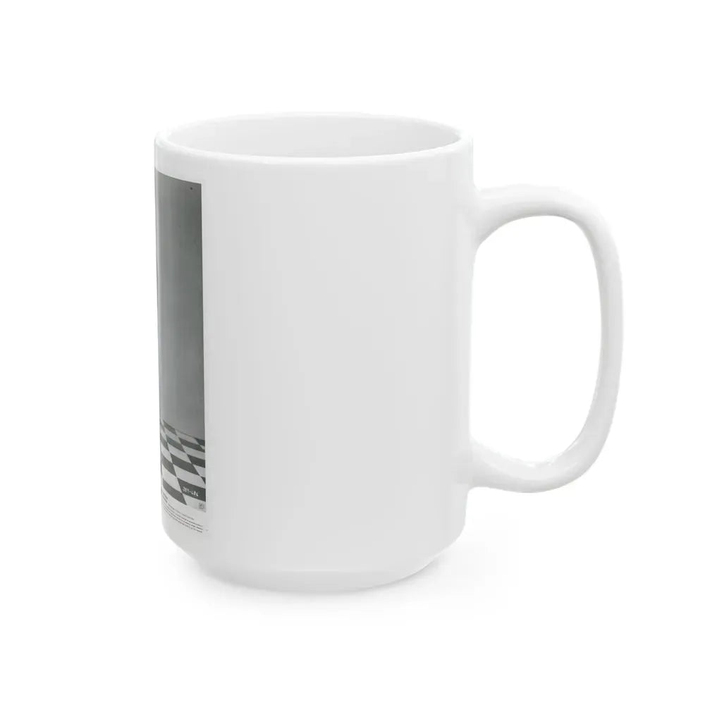 Joan Collins #619 (Vintage Female Icon) White Coffee Mug - Go Mug Yourself