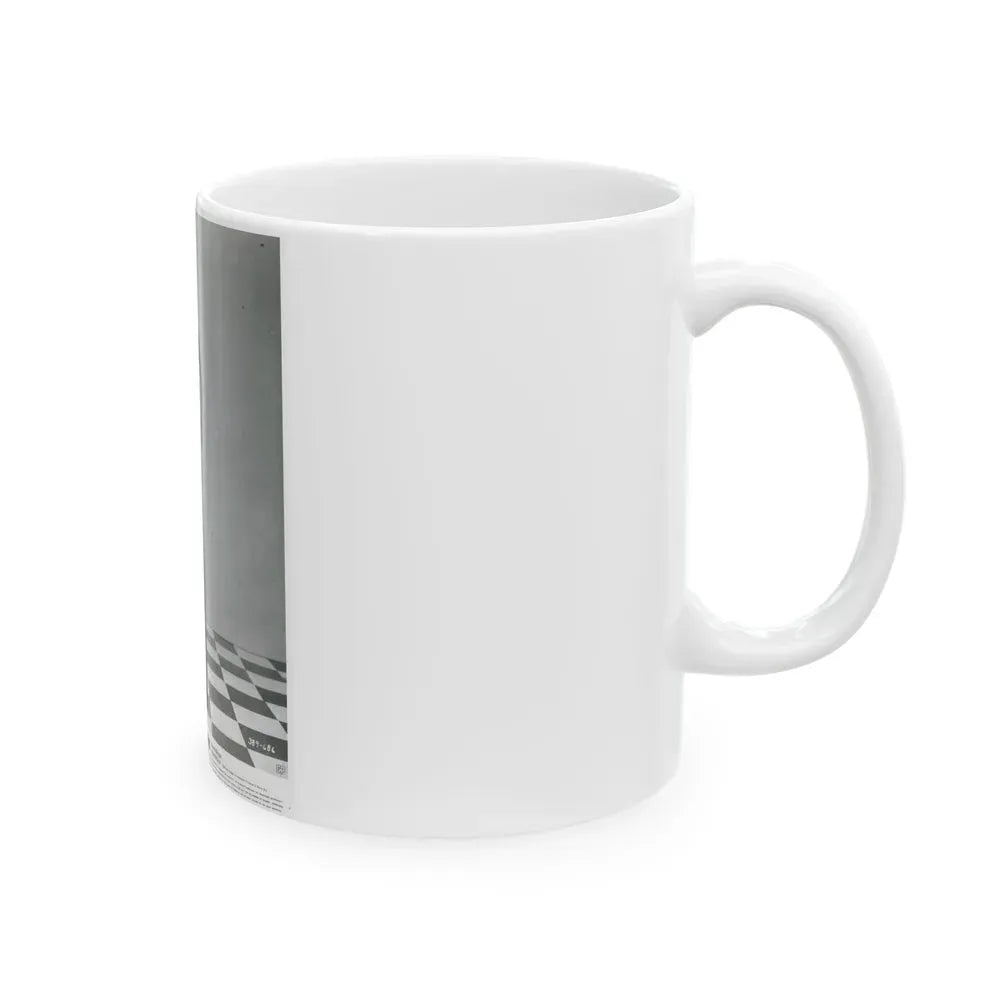 Joan Collins #619 (Vintage Female Icon) White Coffee Mug - Go Mug Yourself