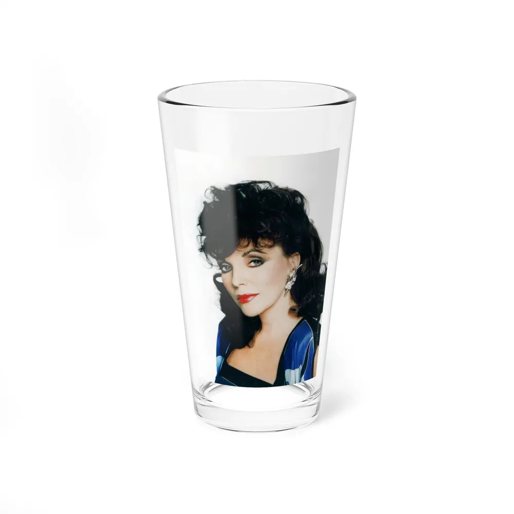 Joan Collins #622 (Vintage Female Icon) Pint Glass 16oz 16oz - Go Mug Yourself