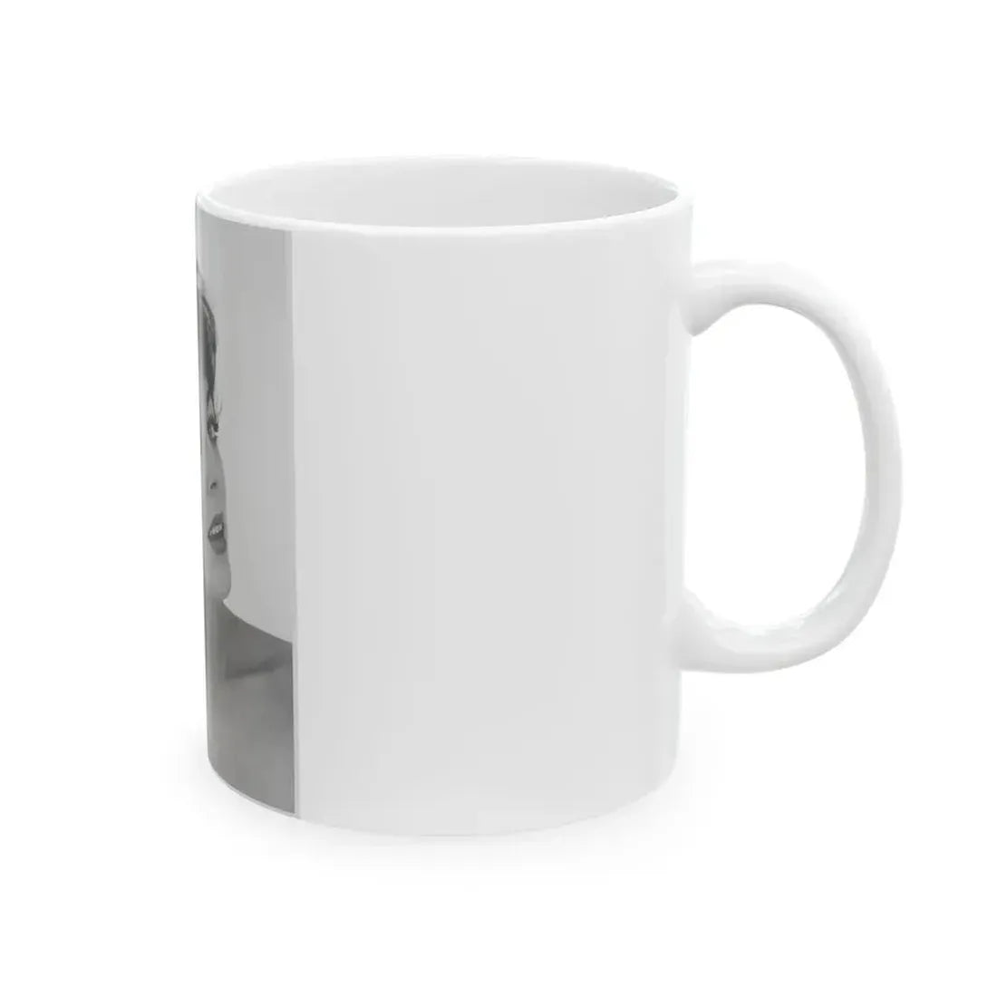 Joan Collins #626 (Vintage Female Icon) White Coffee Mug - Go Mug Yourself
