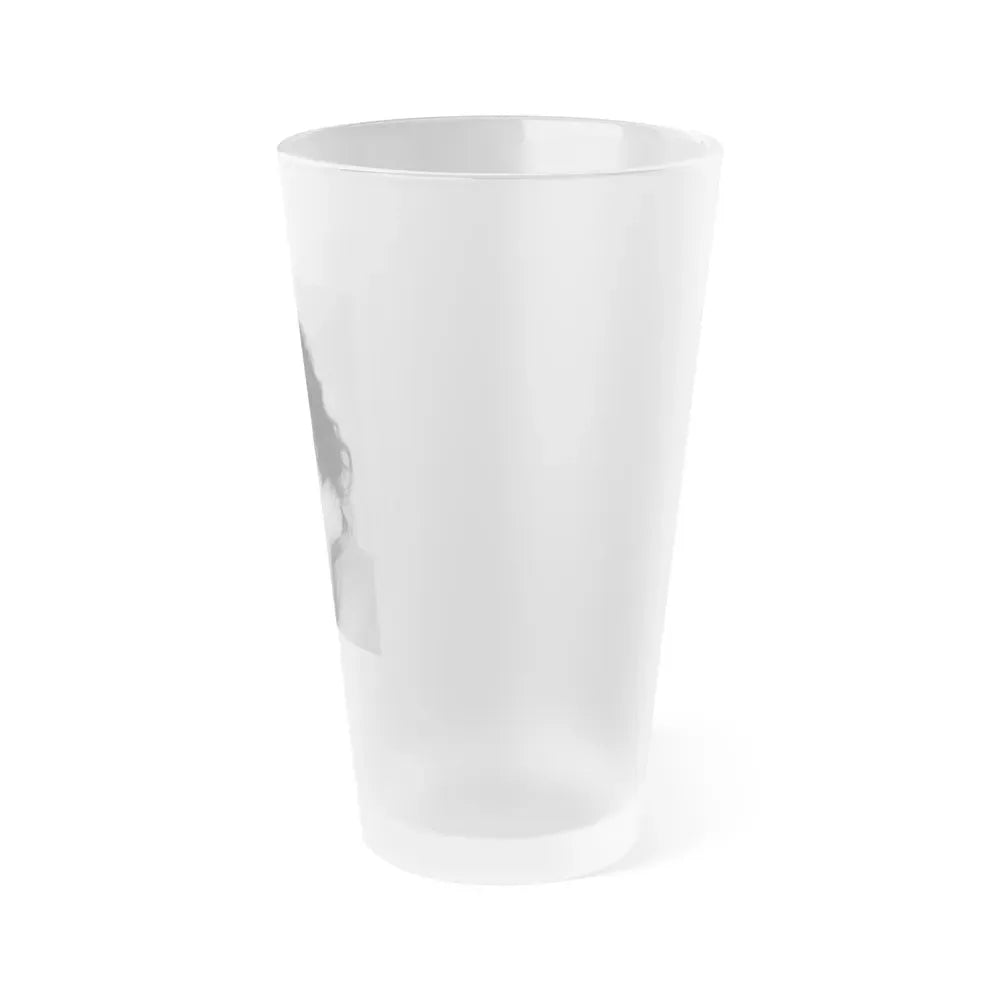 Joan Collins #627 (Vintage Female Icon) Frosted Pint Glass 16oz - Go Mug Yourself