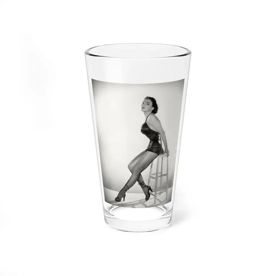 Joan Collins #629 (Vintage Female Icon) Pint Glass 16oz 16oz - Go Mug Yourself