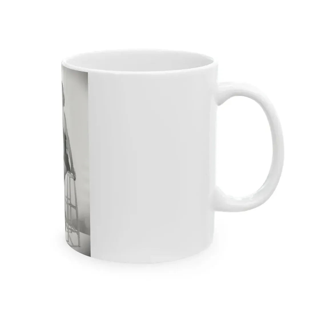 Joan Collins #629 (Vintage Female Icon) White Coffee Mug - Go Mug Yourself