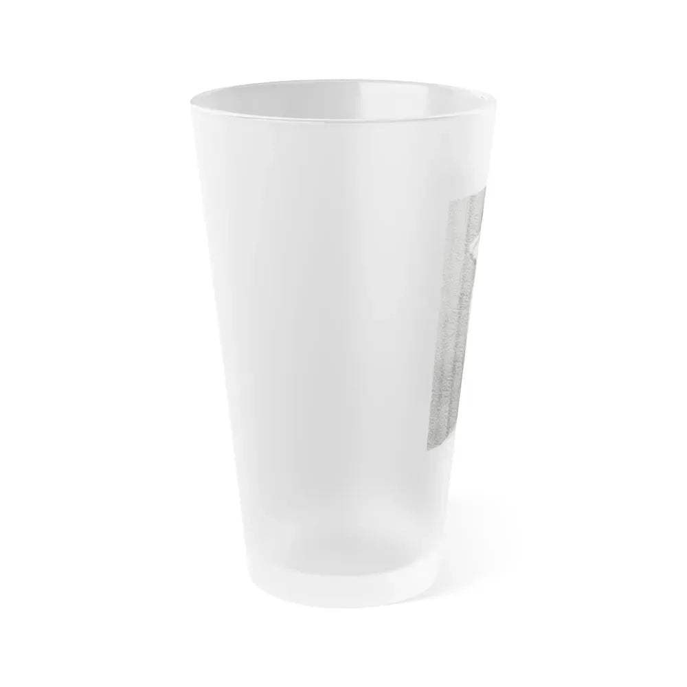 Joan Collins #630 (Vintage Female Icon) Frosted Pint Glass 16oz - Go Mug Yourself