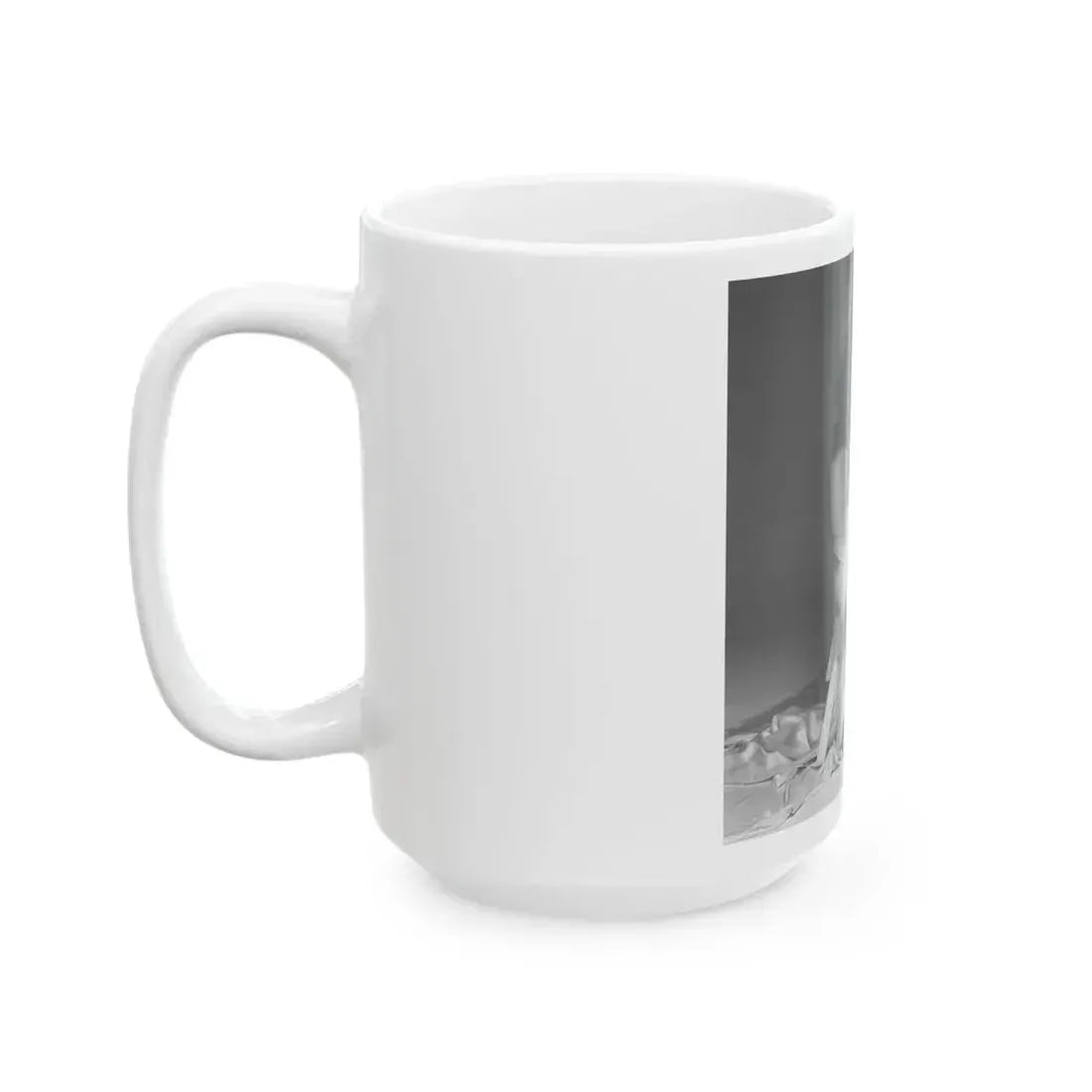 Joan Collins #633 (Vintage Female Icon) White Coffee Mug - Go Mug Yourself
