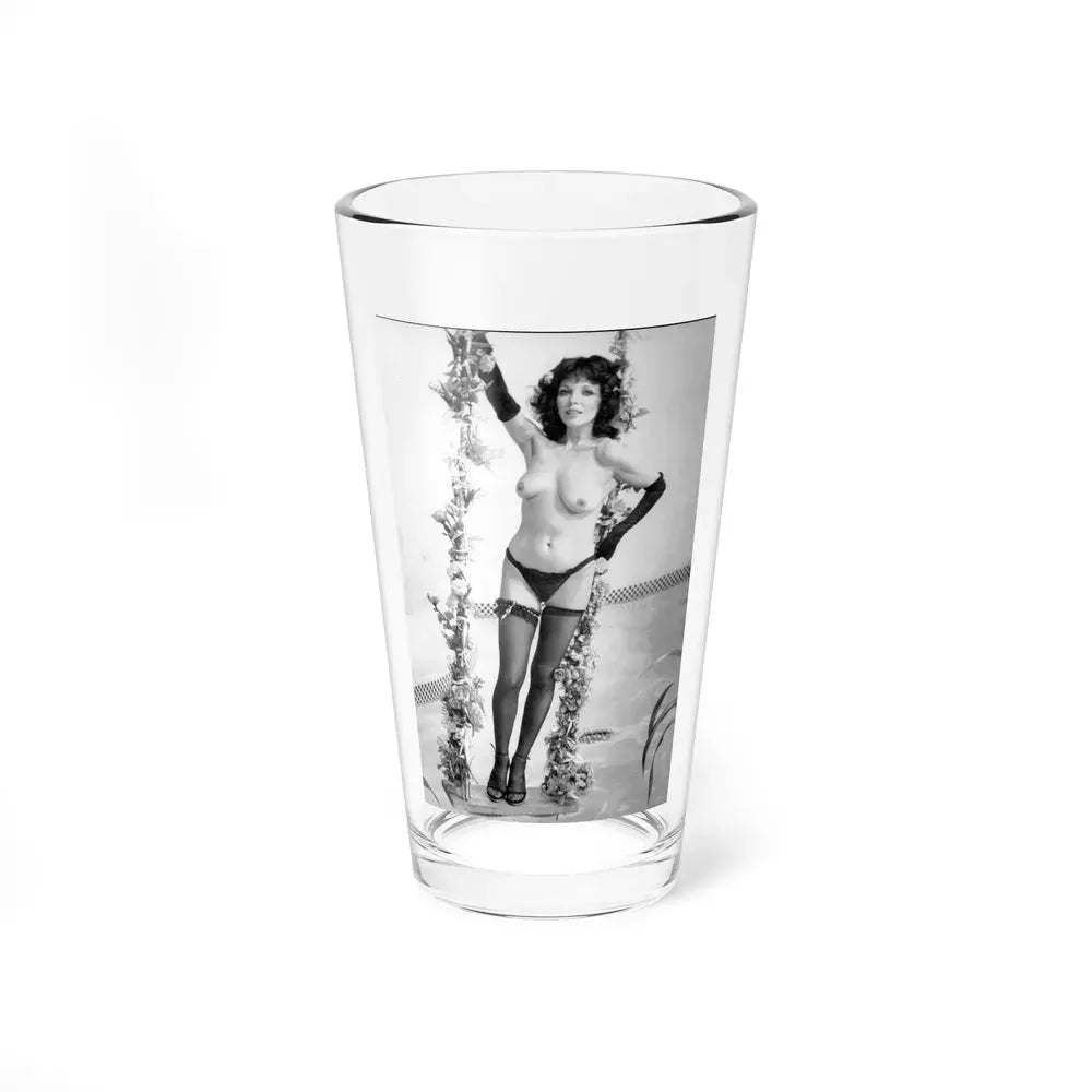 Joan Collins #635 - Topless (Vintage Female Icon) Pint Glass 16oz 16oz - Go Mug Yourself