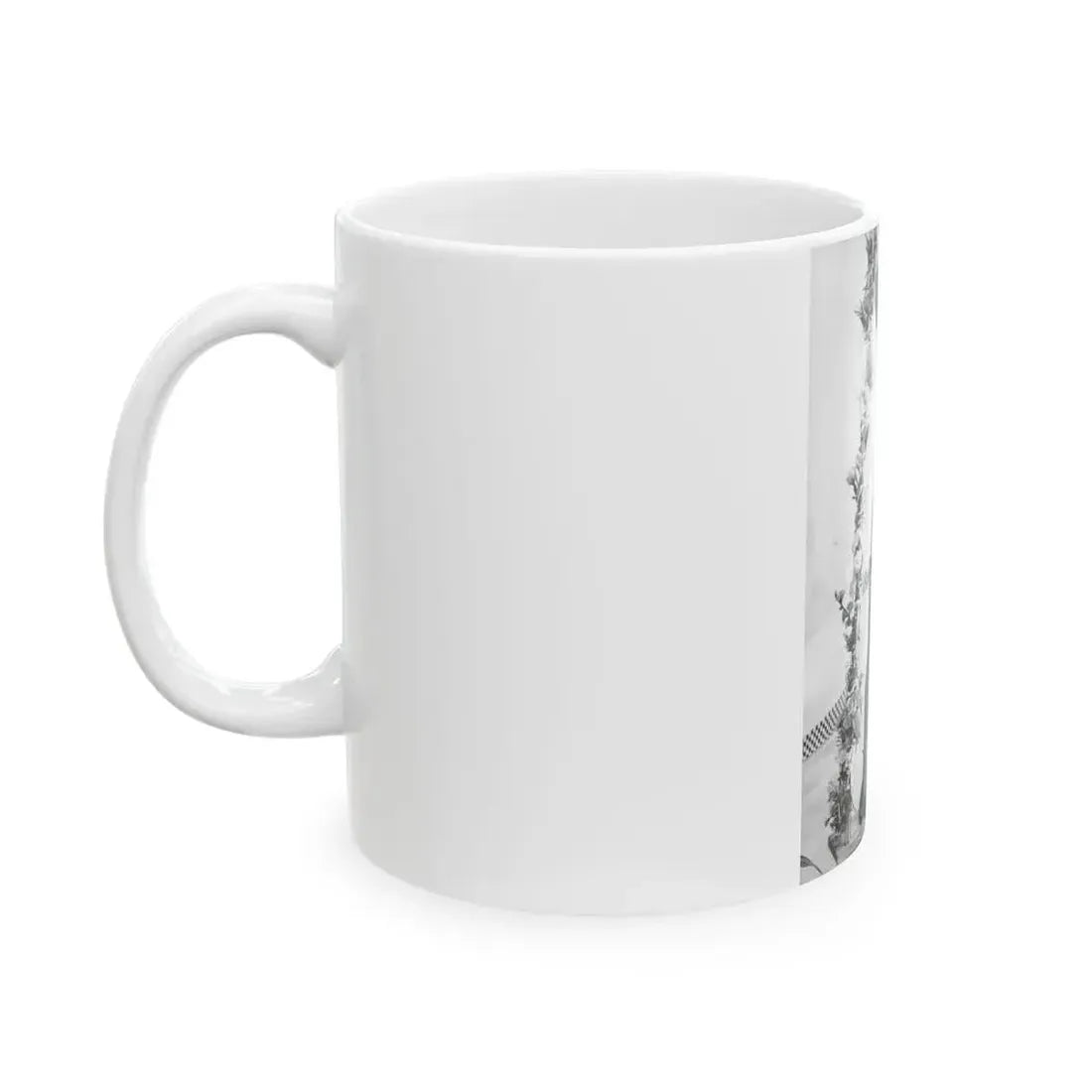 Joan Collins #635 - Topless (Vintage Female Icon) White Coffee Mug - Go Mug Yourself