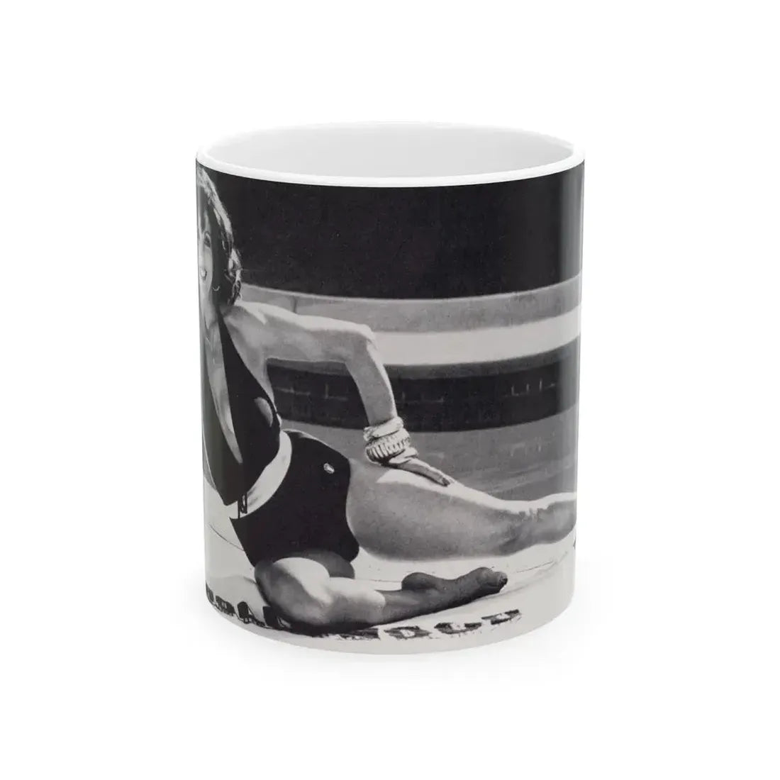 Joan Collins #636 (Vintage Female Icon) White Coffee Mug 11oz - Go Mug Yourself