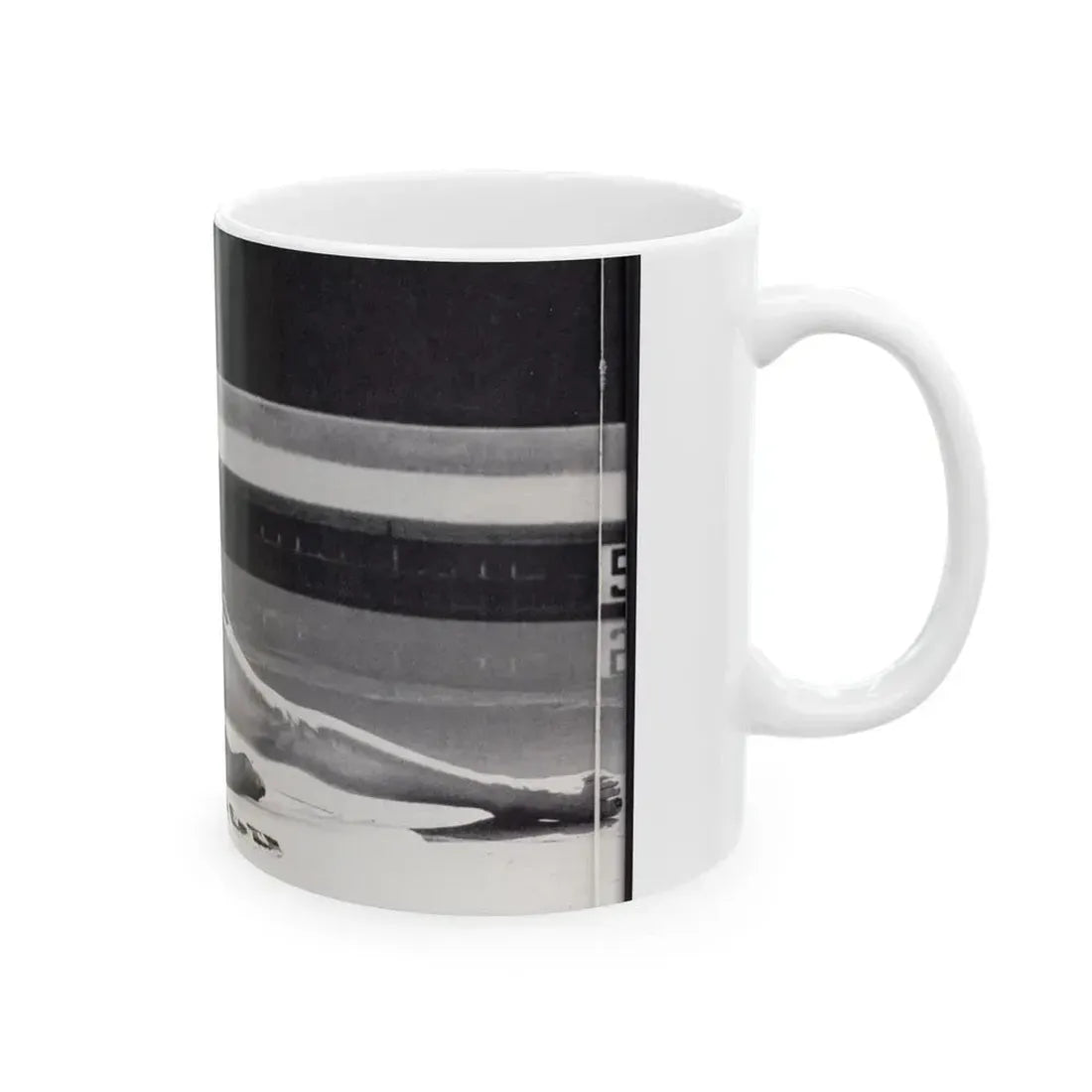 Joan Collins #636 (Vintage Female Icon) White Coffee Mug - Go Mug Yourself