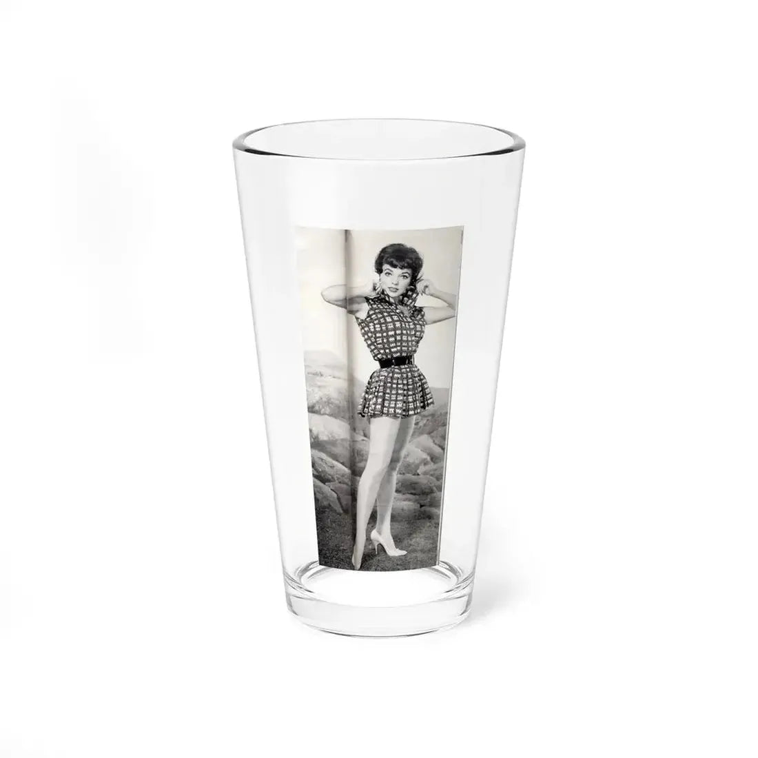 Joan Collins #638 (Vintage Female Icon) Pint Glass 16oz 16oz - Go Mug Yourself