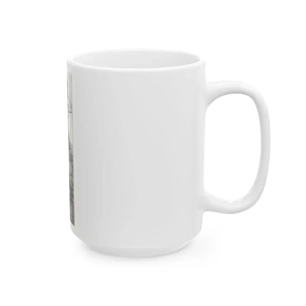 Joan Collins #638 (Vintage Female Icon) White Coffee Mug - Go Mug Yourself