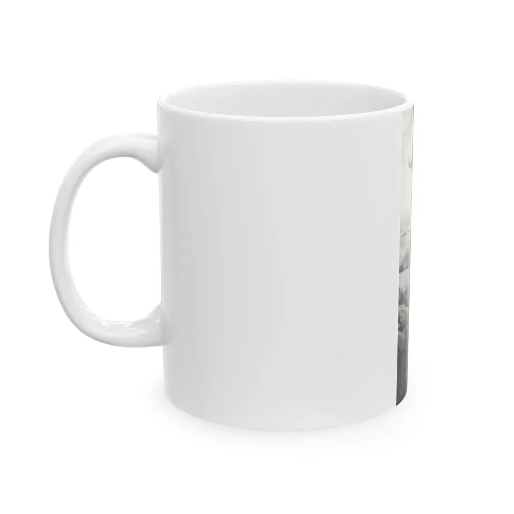 Joan Collins #638 (Vintage Female Icon) White Coffee Mug - Go Mug Yourself