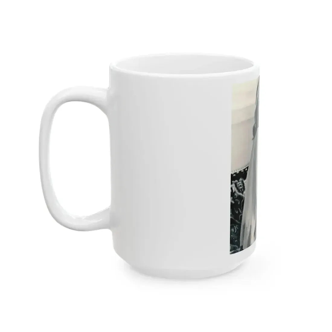 Joan Collins #644 (Vintage Female Icon) White Coffee Mug - Go Mug Yourself