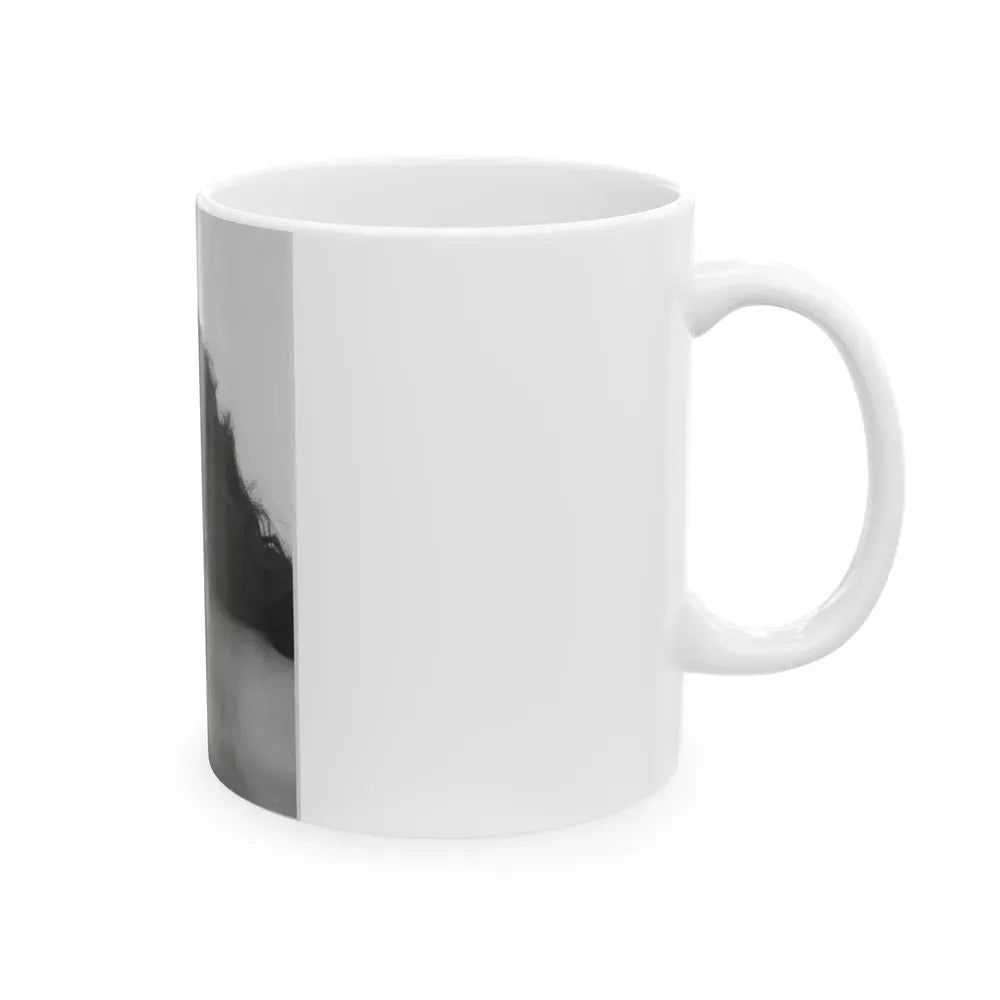 Joan Collins #651 (Vintage Female Icon) White Coffee Mug - Go Mug Yourself