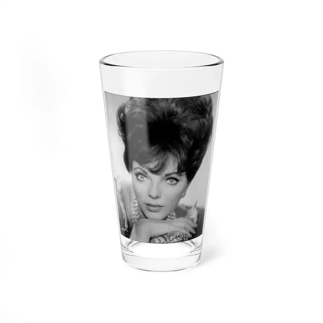 Joan Collins #653 (Vintage Female Icon) Pint Glass 16oz 16oz - Go Mug Yourself