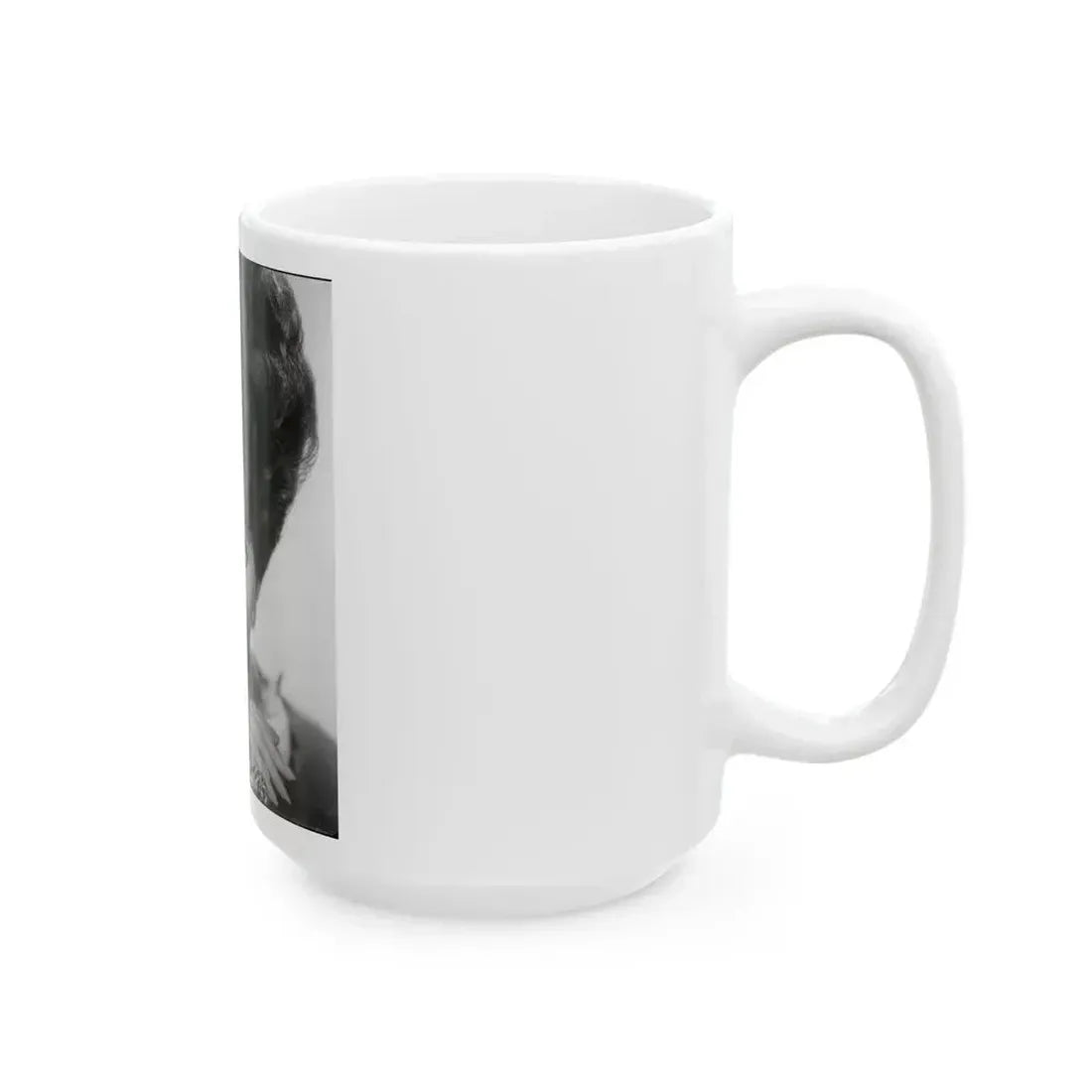 Joan Collins #653 (Vintage Female Icon) White Coffee Mug - Go Mug Yourself