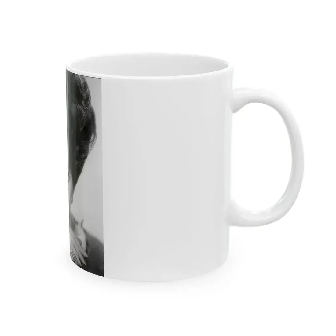 Joan Collins #653 (Vintage Female Icon) White Coffee Mug - Go Mug Yourself