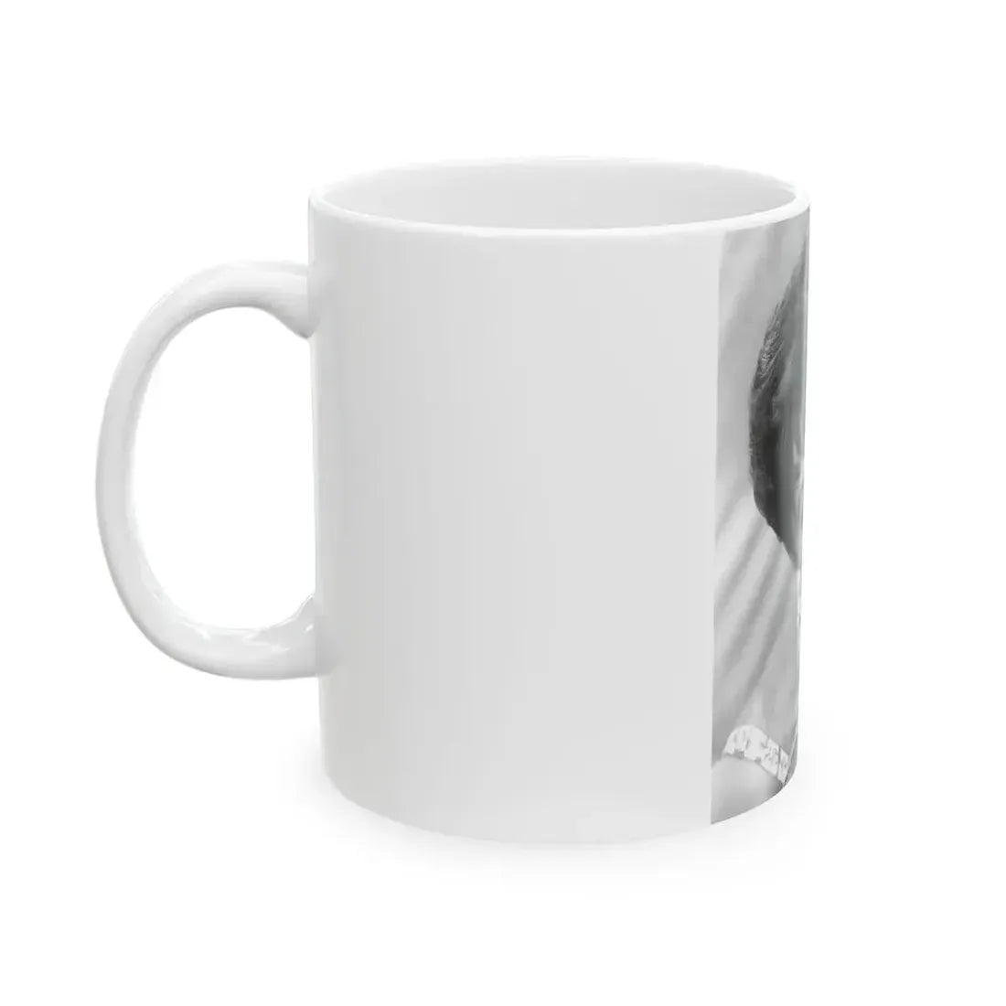 Joan Collins #657 (Vintage Female Icon) White Coffee Mug - Go Mug Yourself