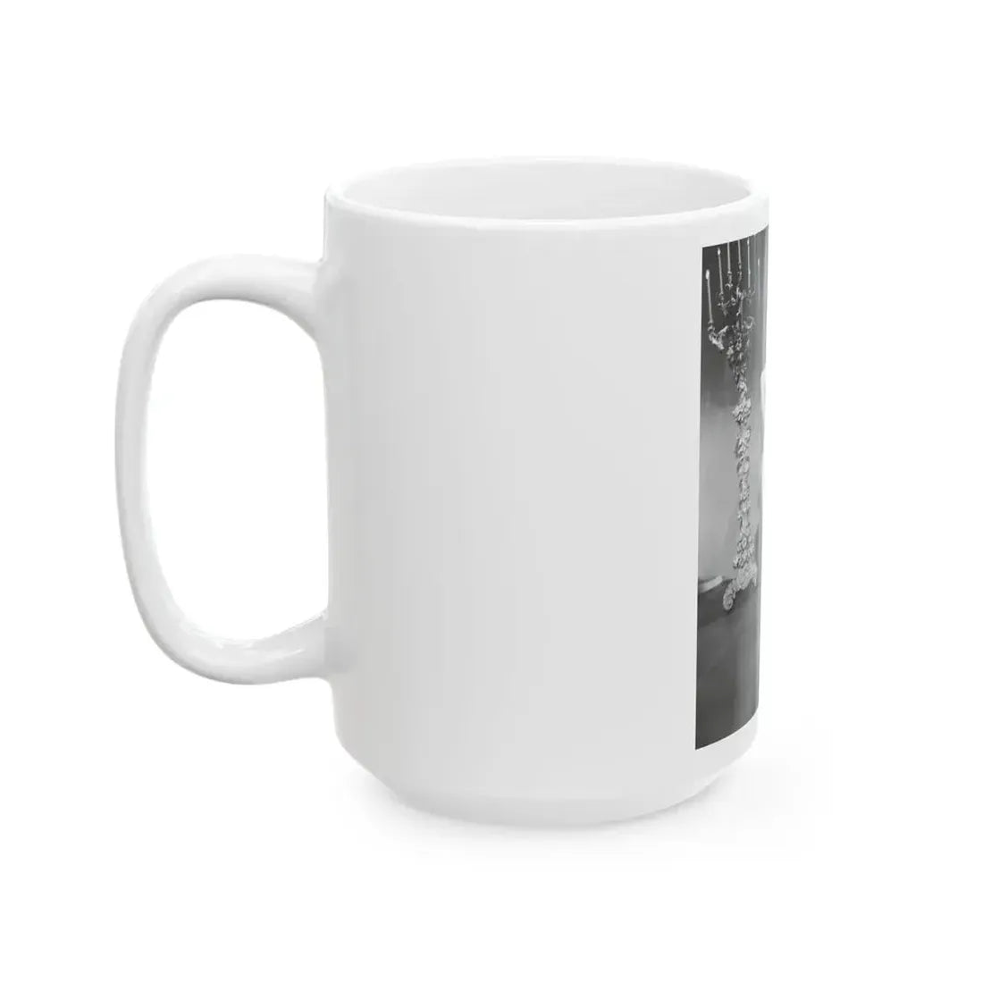 Joan Collins #658 (Vintage Female Icon) White Coffee Mug - Go Mug Yourself
