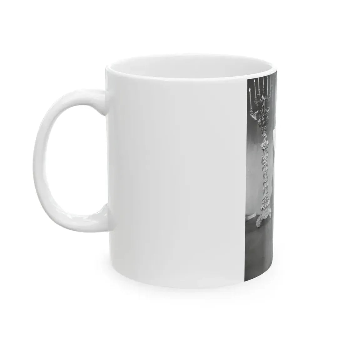 Joan Collins #658 (Vintage Female Icon) White Coffee Mug - Go Mug Yourself